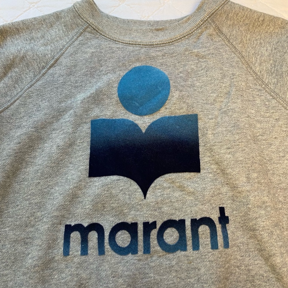 grey designer marant sweatshirt